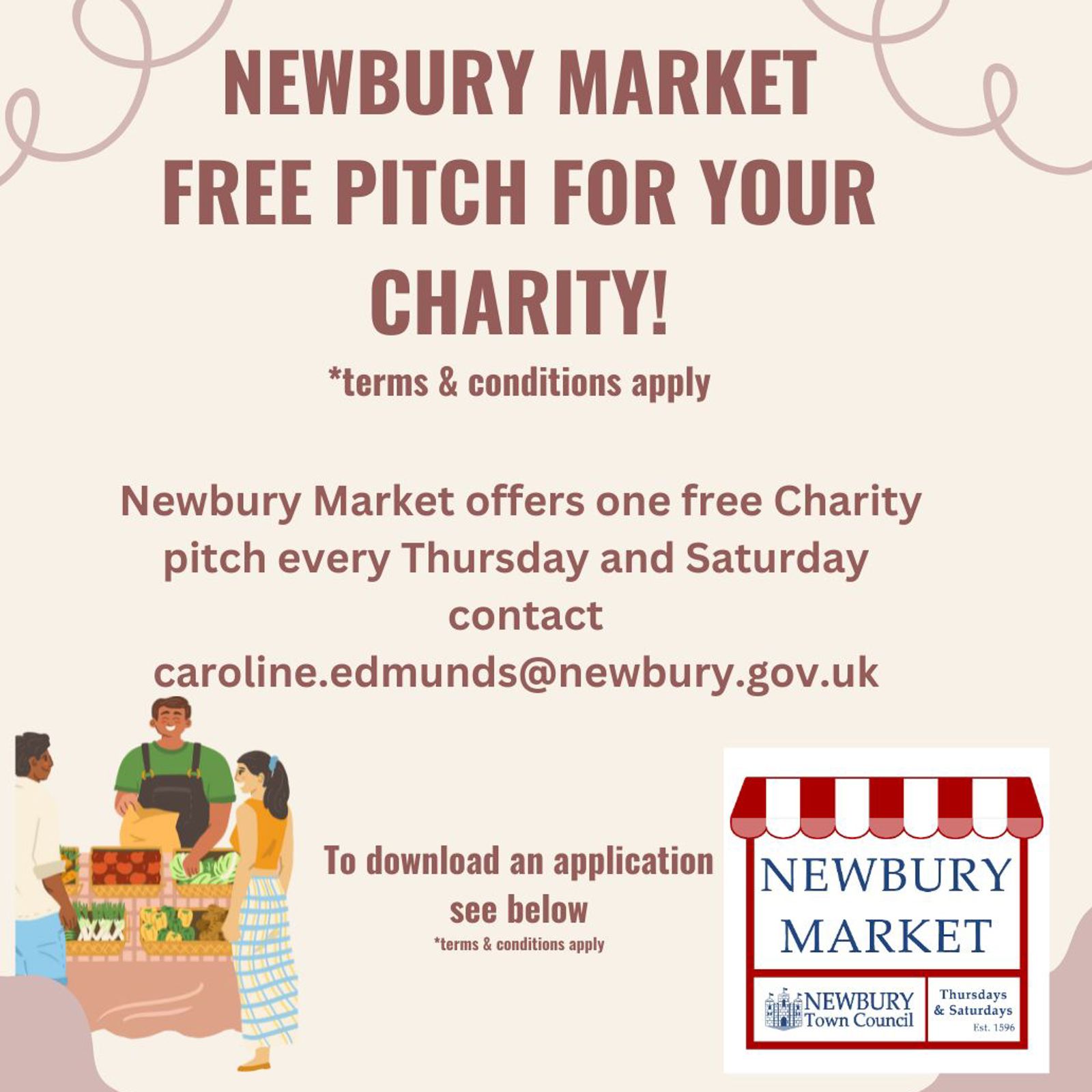 NEWBURY MARKET Charity Stall