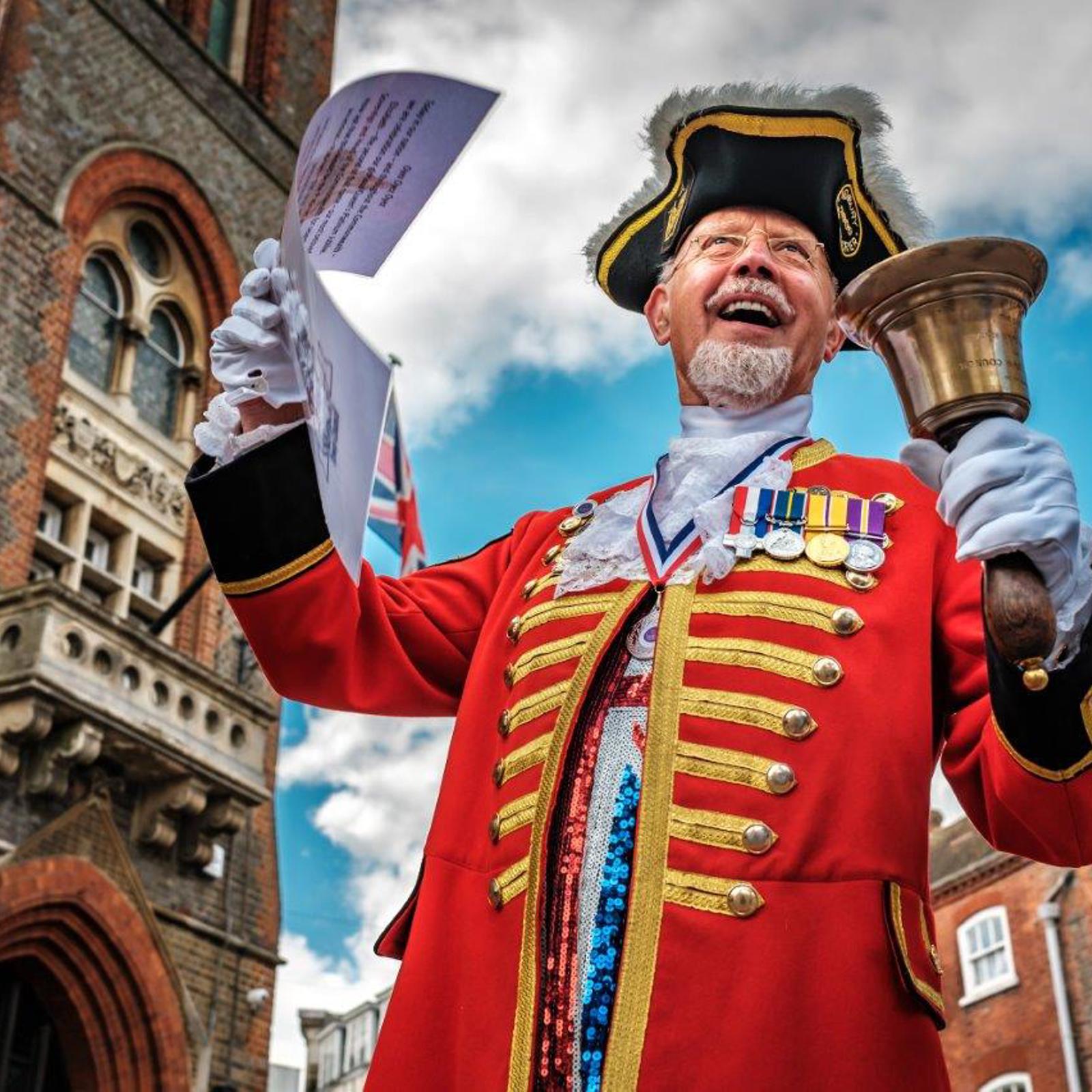 Town Crier Brian Sylvester