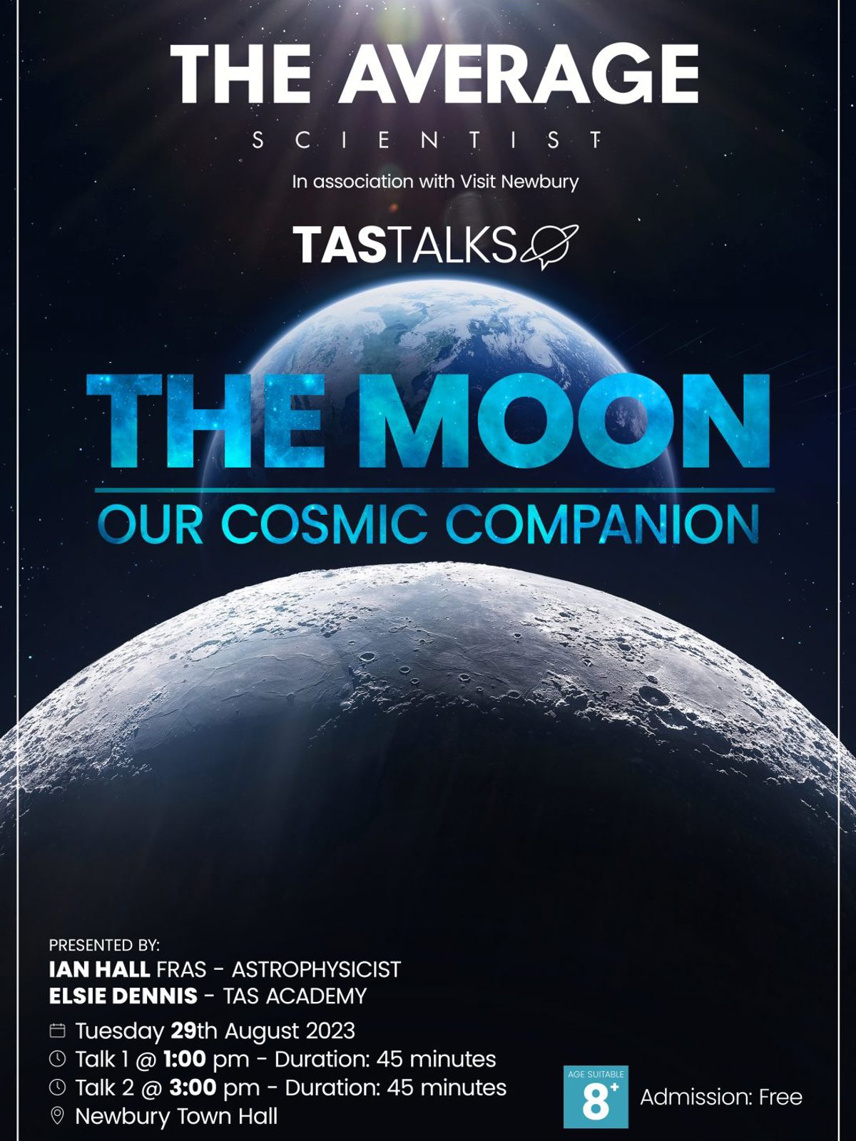 TAS The Moon Cosmic Companion Poster 1089X1536