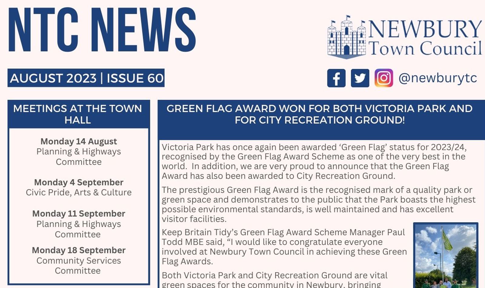 Caroline NTC News Picture