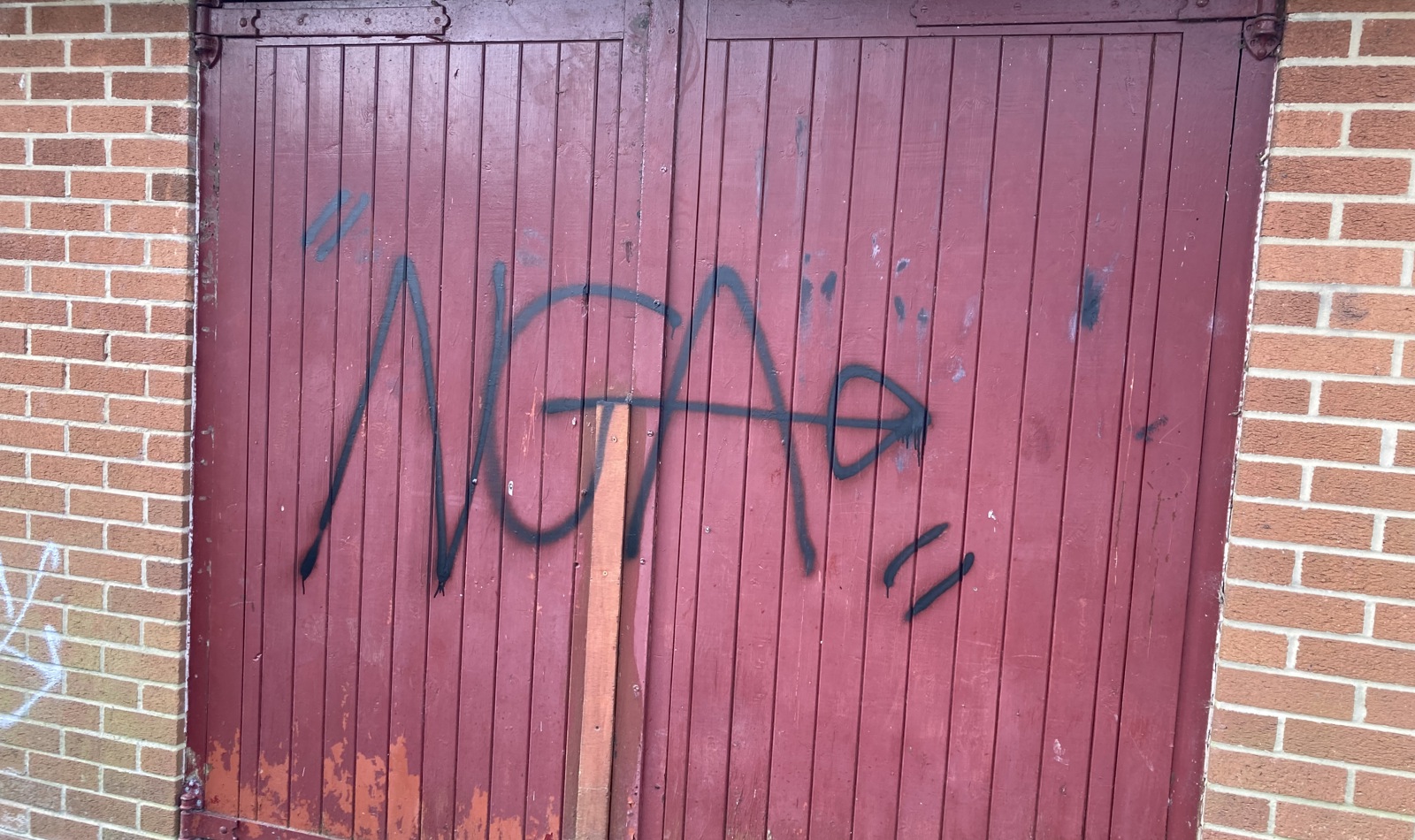 Grafitti At Victoria Park