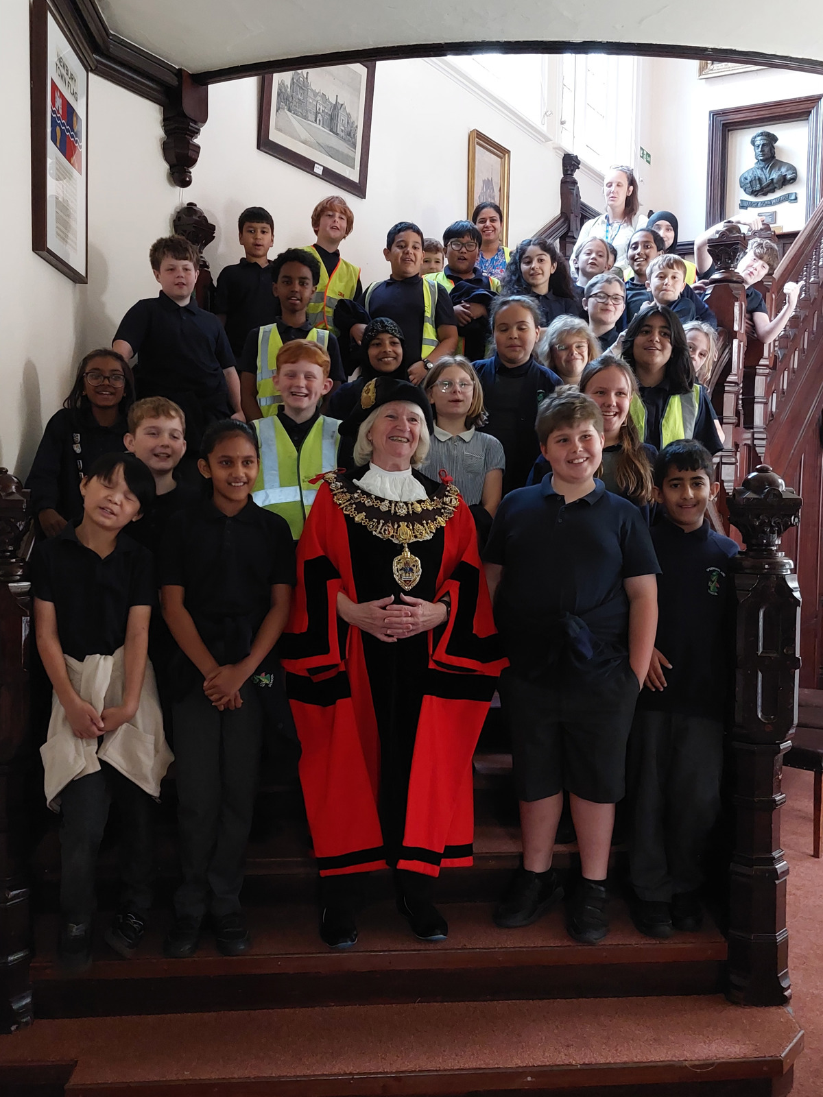 Speenhamland School At Local Democracy Week With The Mayor