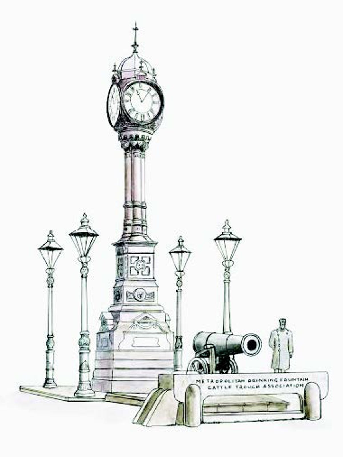 W2 Clock House West Face Clock House History