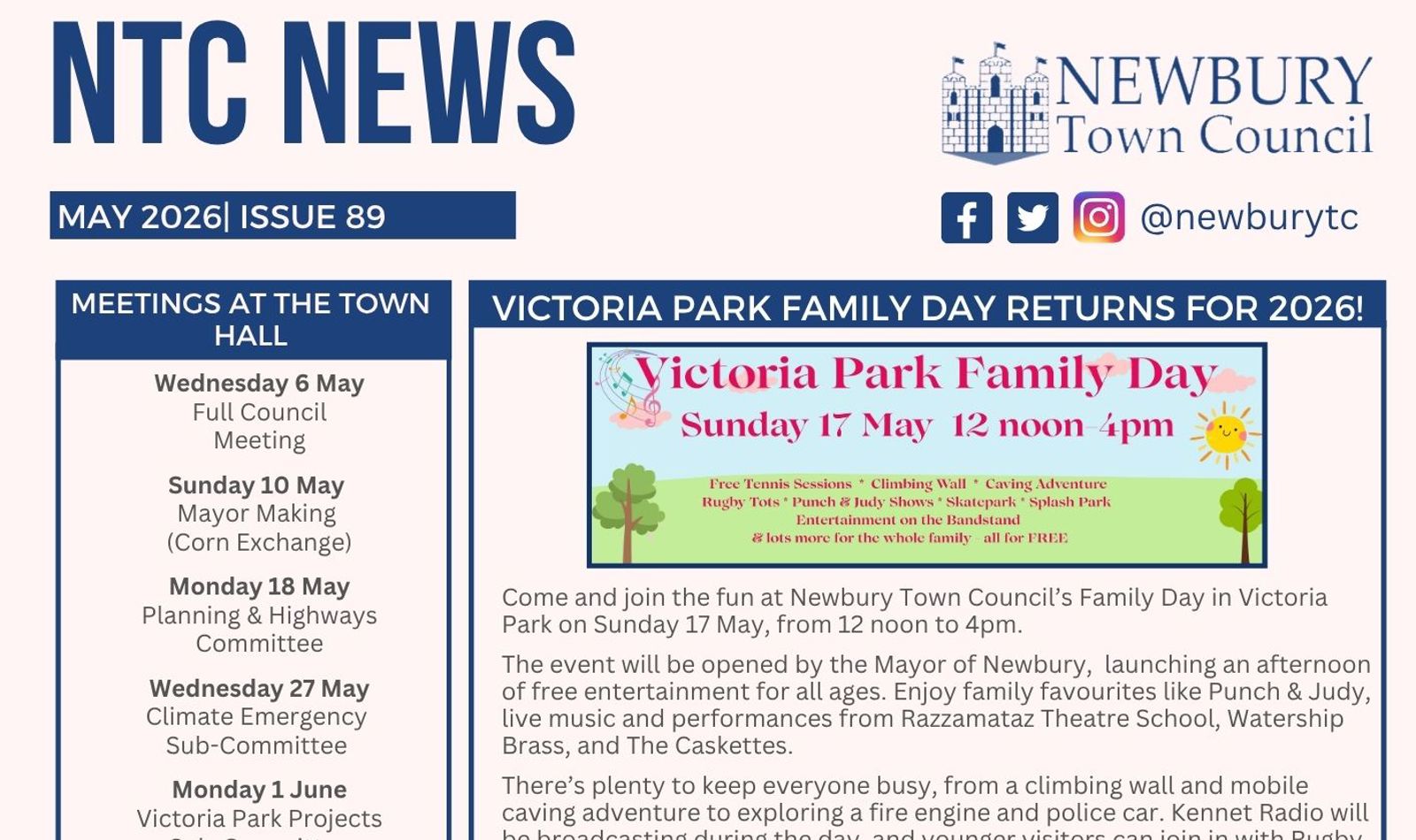 Caroline NTC News May 2026