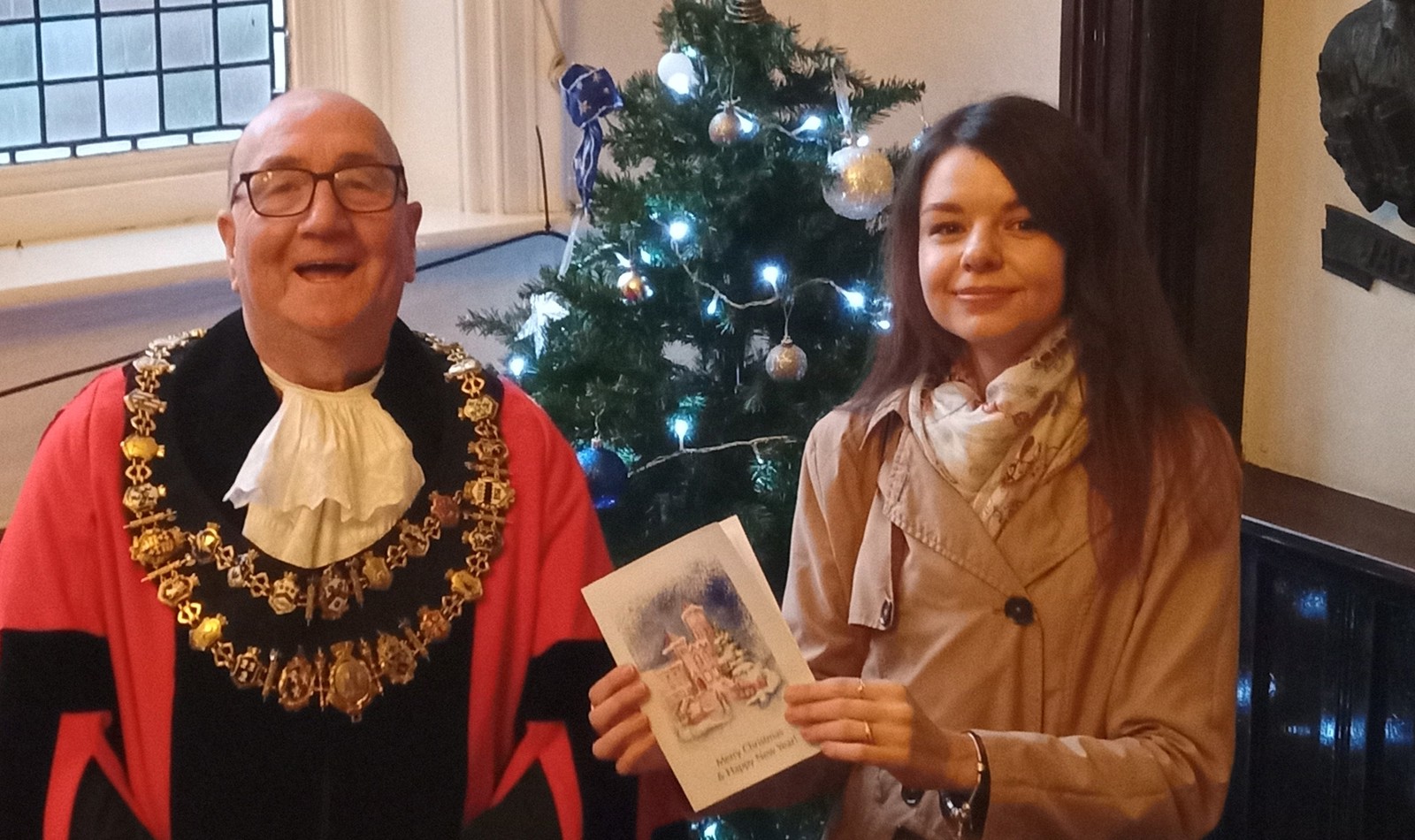 Mayor Of Newbury & Winning Designer Victoria Stolyarova