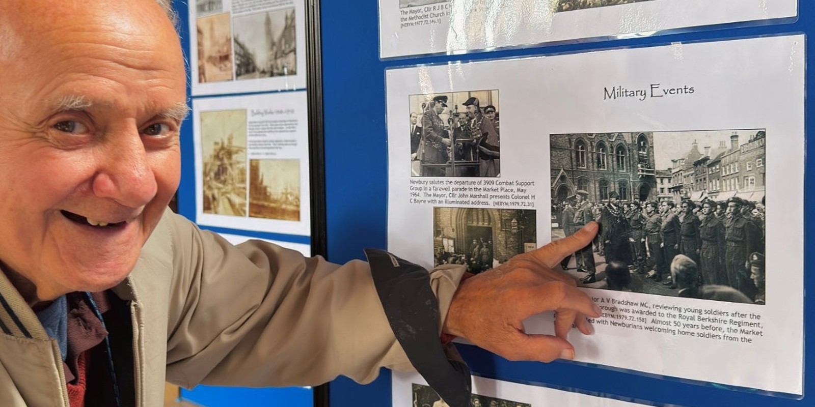 Local Resident Mr Allan Mercado Spotted Himself In The Display
