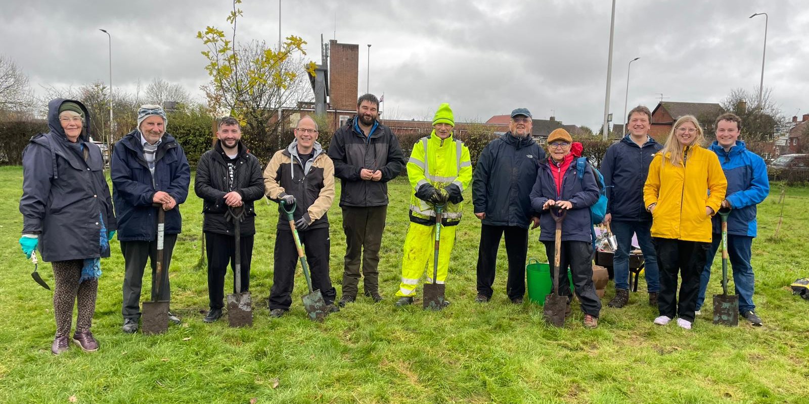 Volunteers, NTC Staff & Councillors Hutton Close 1