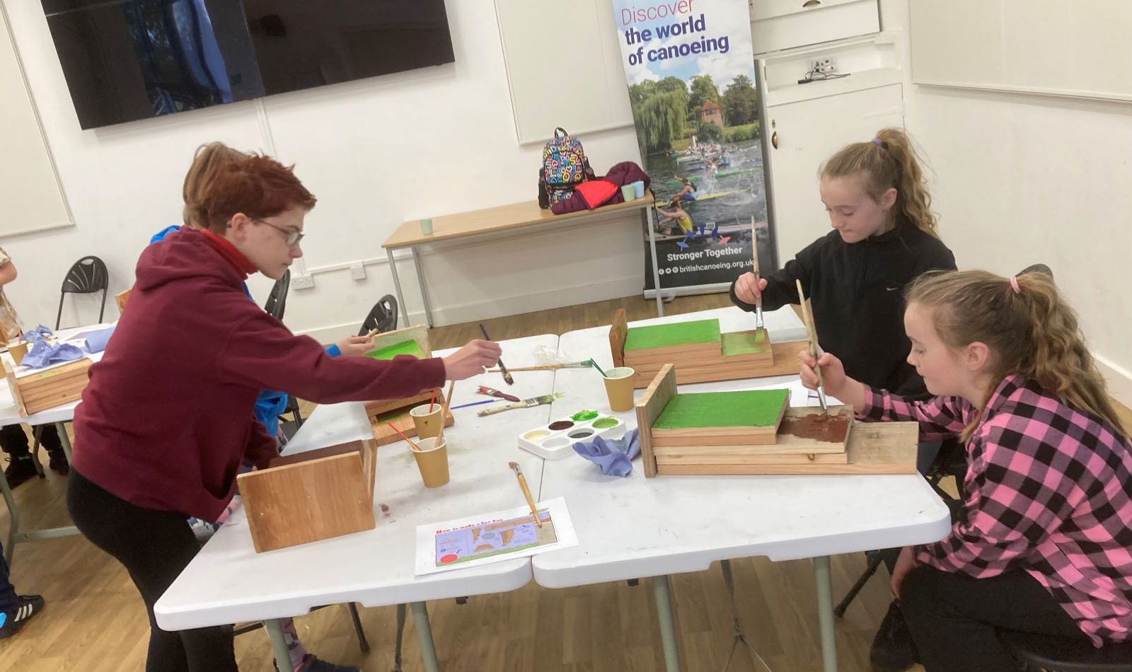 Children At Bat Box Workshop