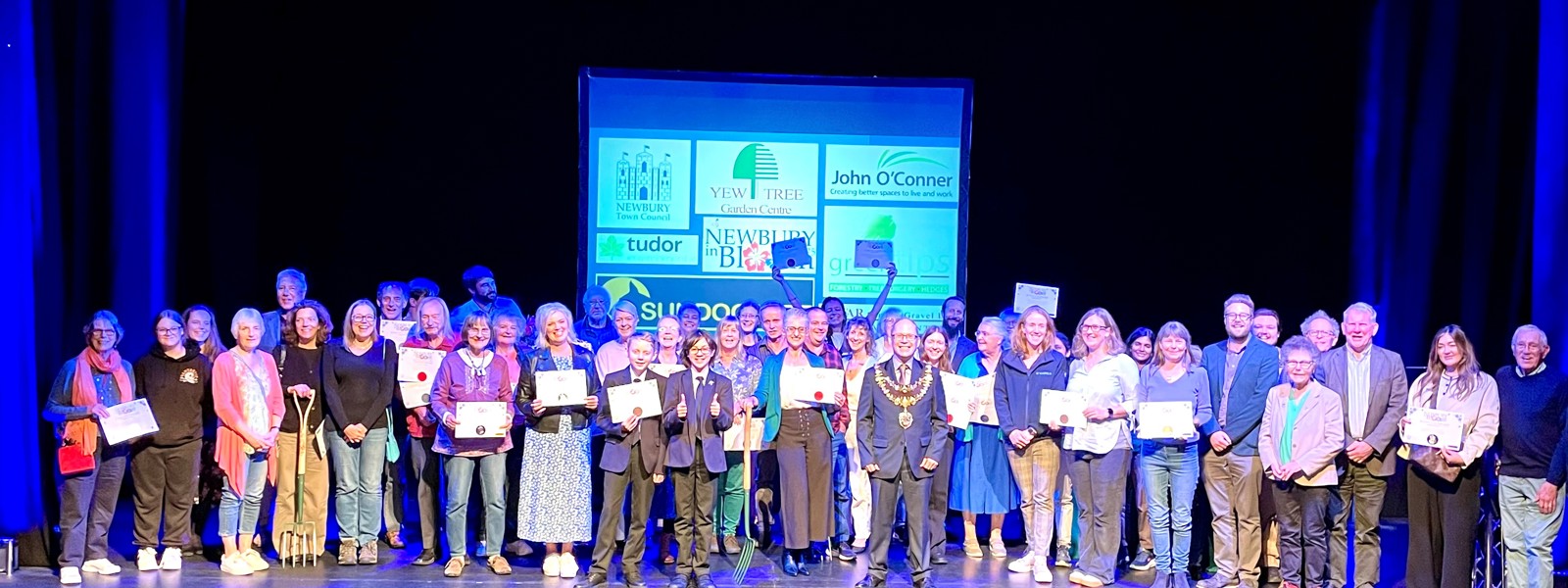 All Entrants Attending The Presentation Evening