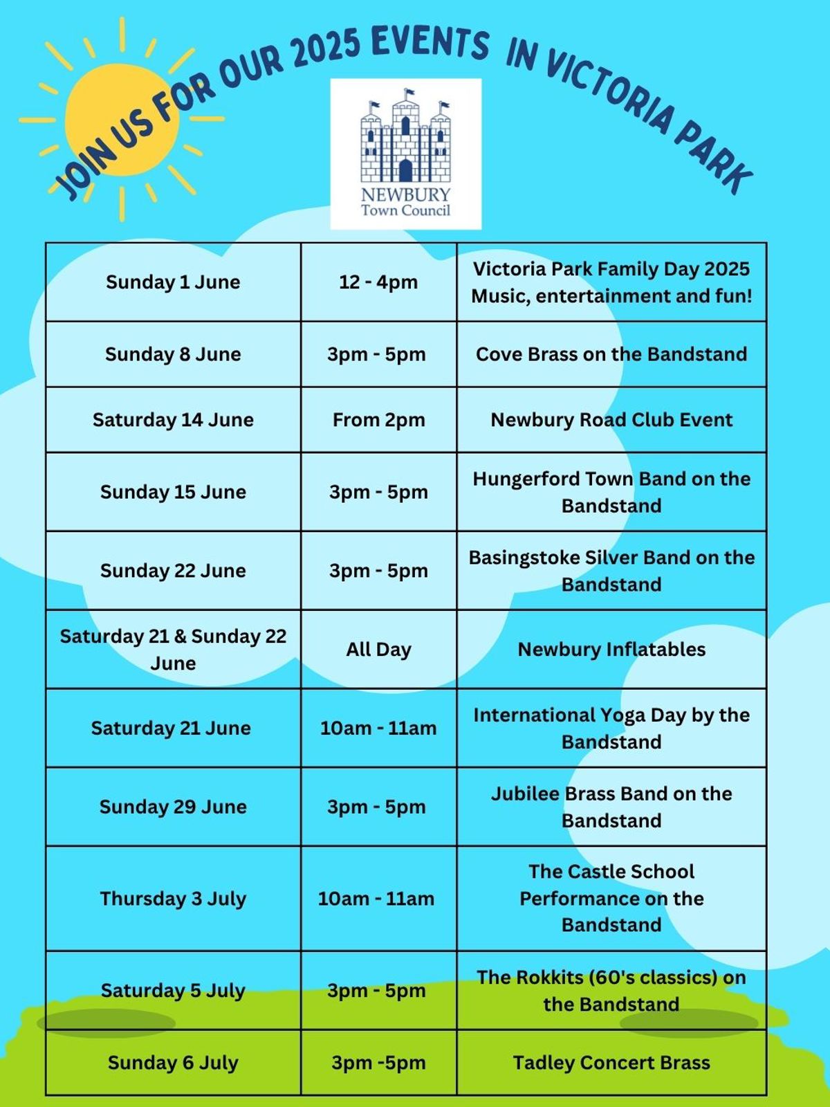 Victoria Park 2025 Events June Insta