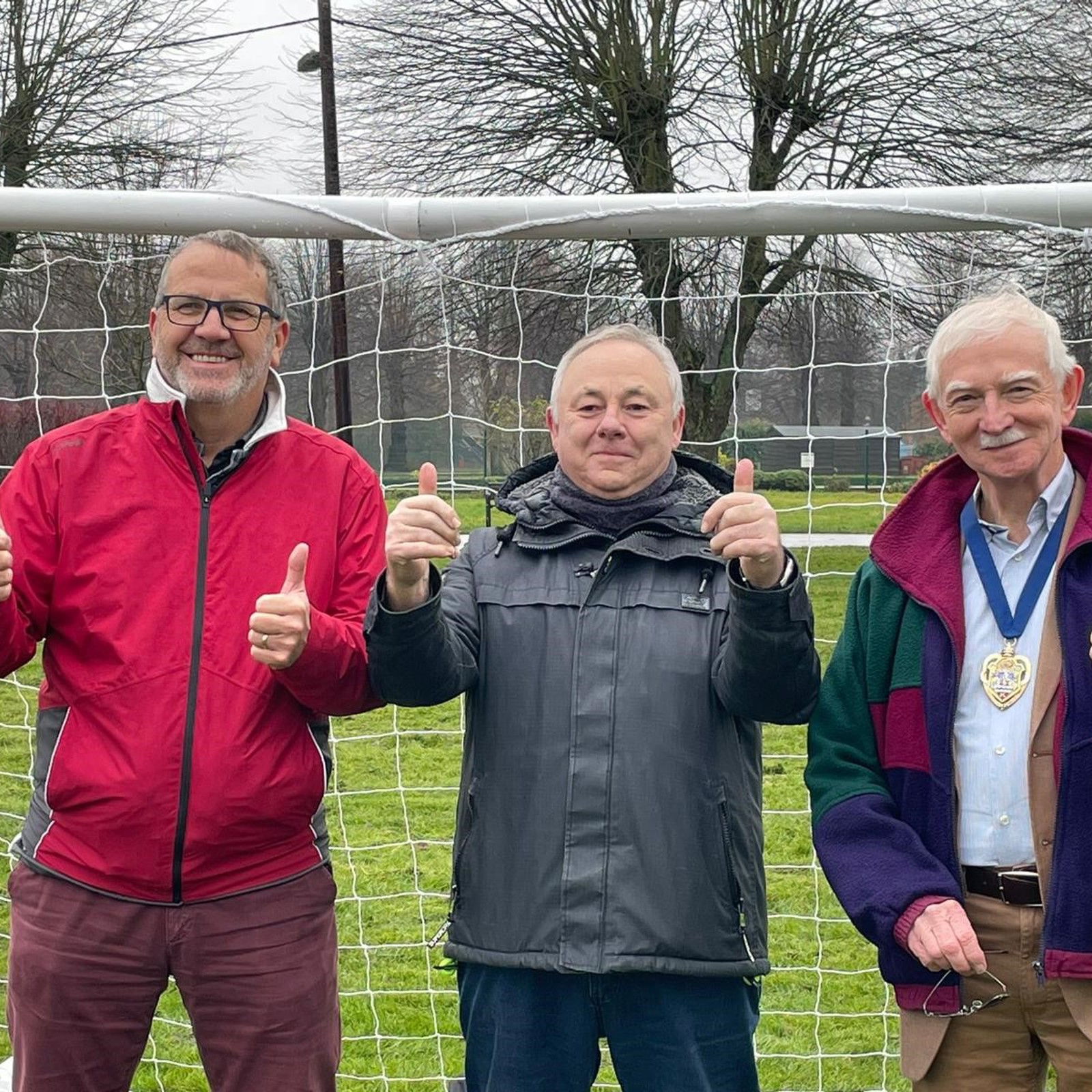 Cllr Miller, Martin Kavanagh, Cllr Andy Moore
