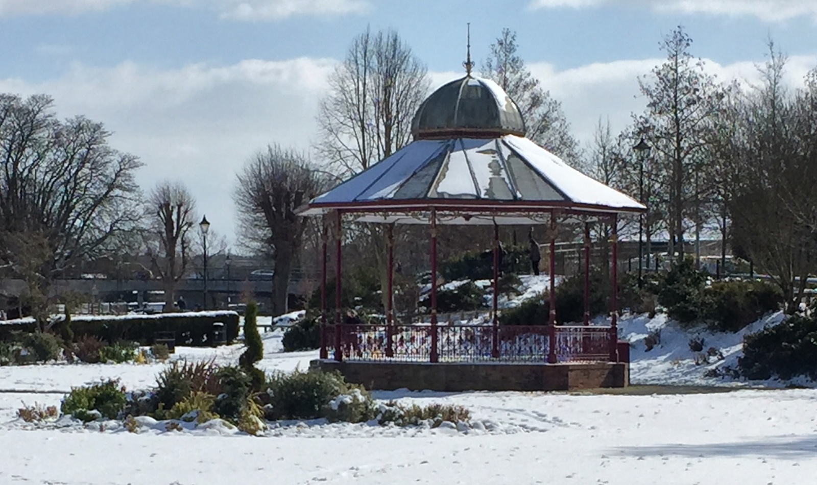 VP Bandstand In The Snow 1
