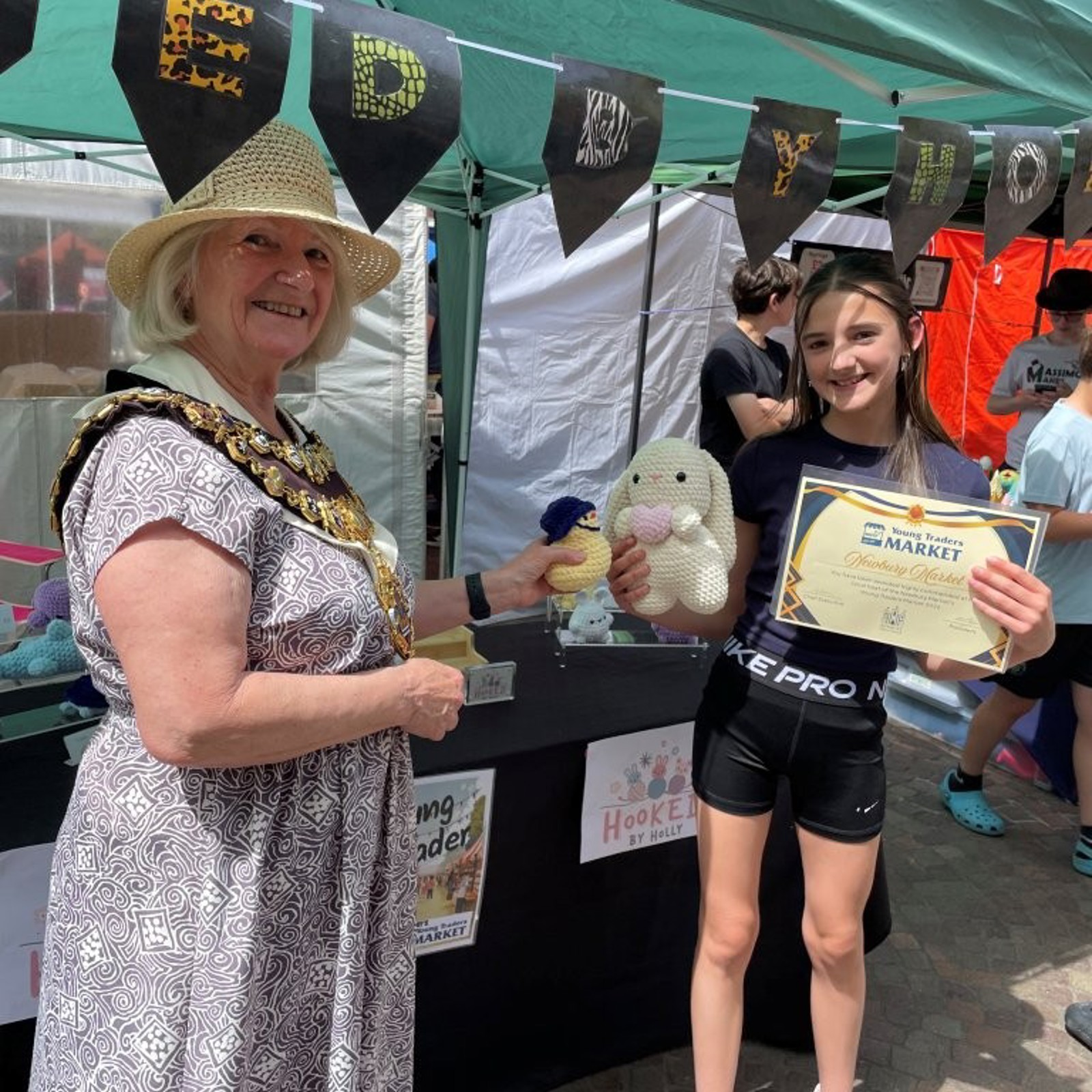 Hooked By Holly With The Mayor Of Newbury