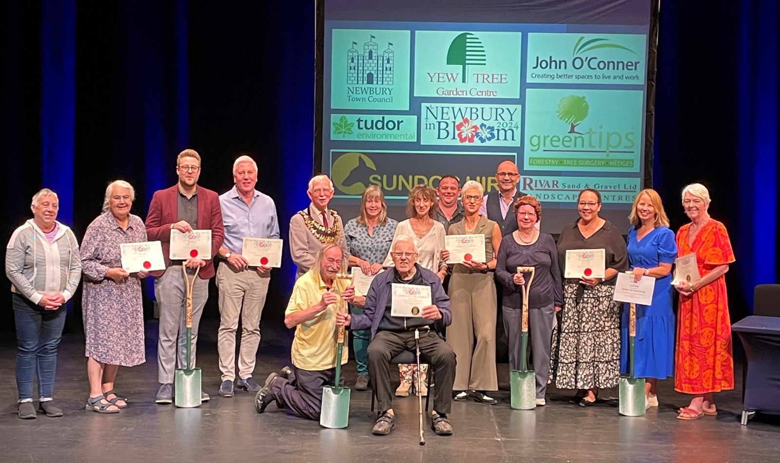 All Winners At Presentation Evening