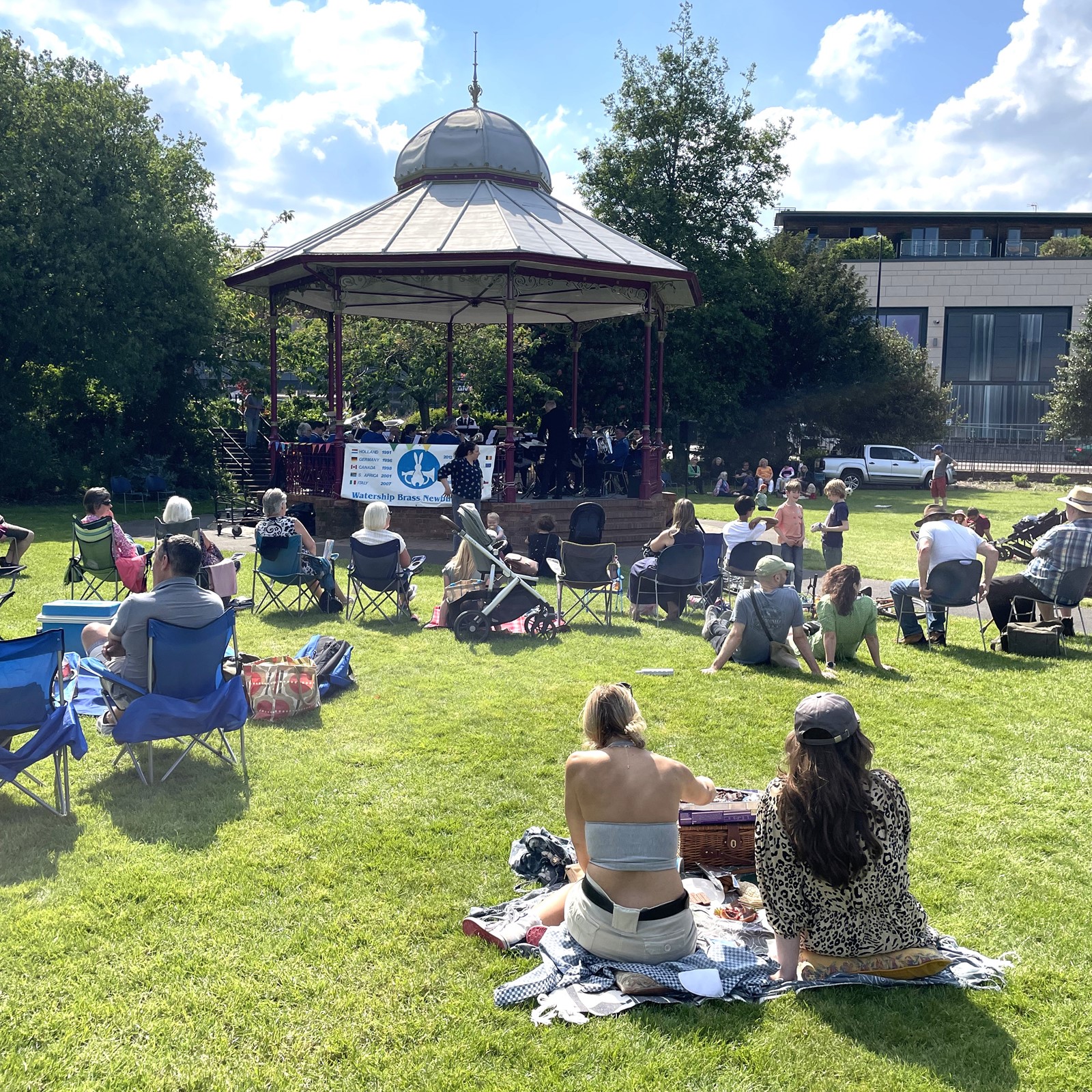Watership Brass On The Bandstand
