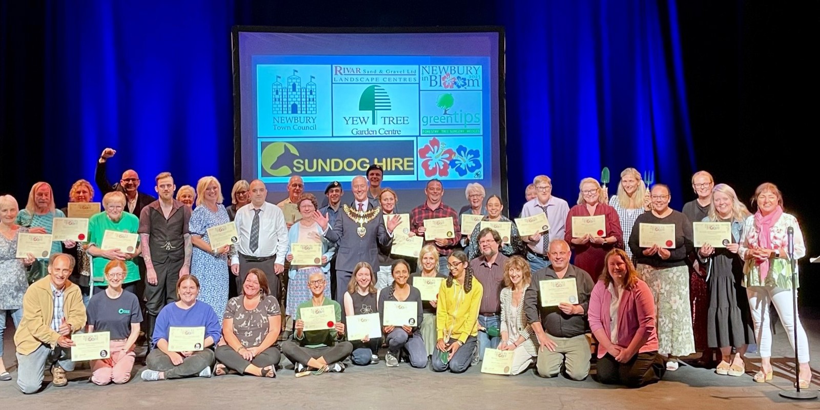 All Entrants Attending On The Presentation Evening