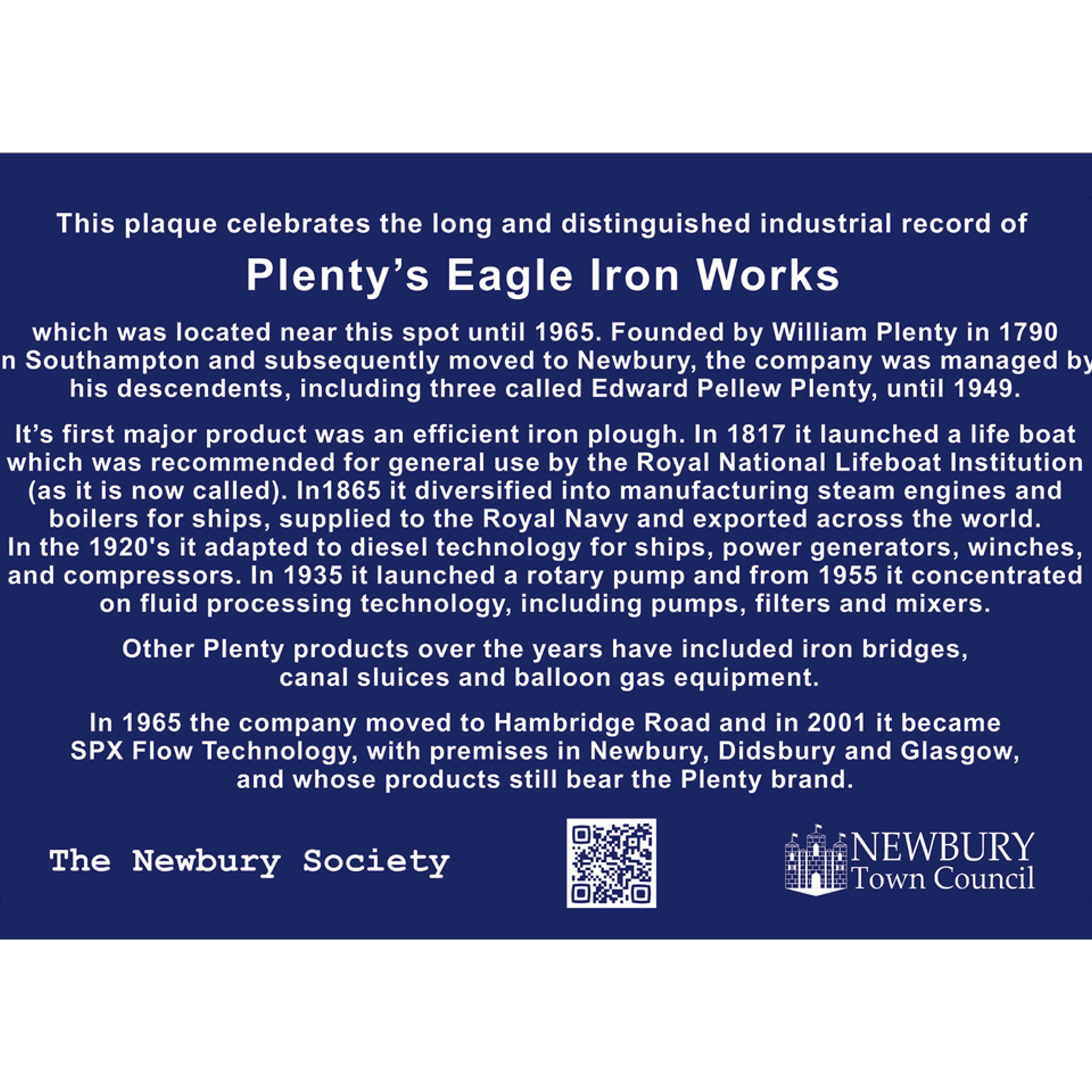 Plentys Eagle Iron Works