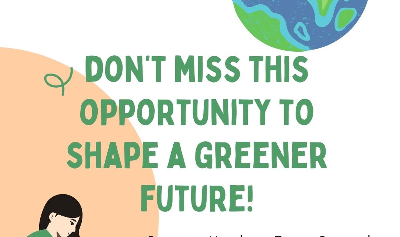 Brown Green Modern Illustration Climate Change Poster (Instagram Post (45))