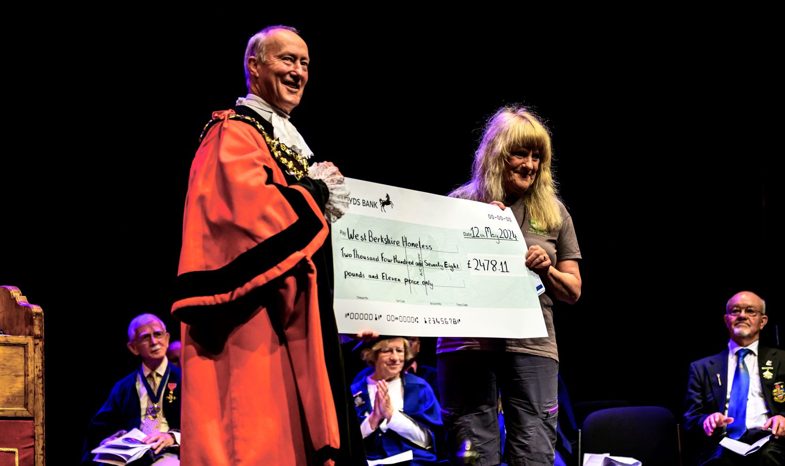 Cllr Nigel Foot & Erica Gassor, West Berkshire Homeless