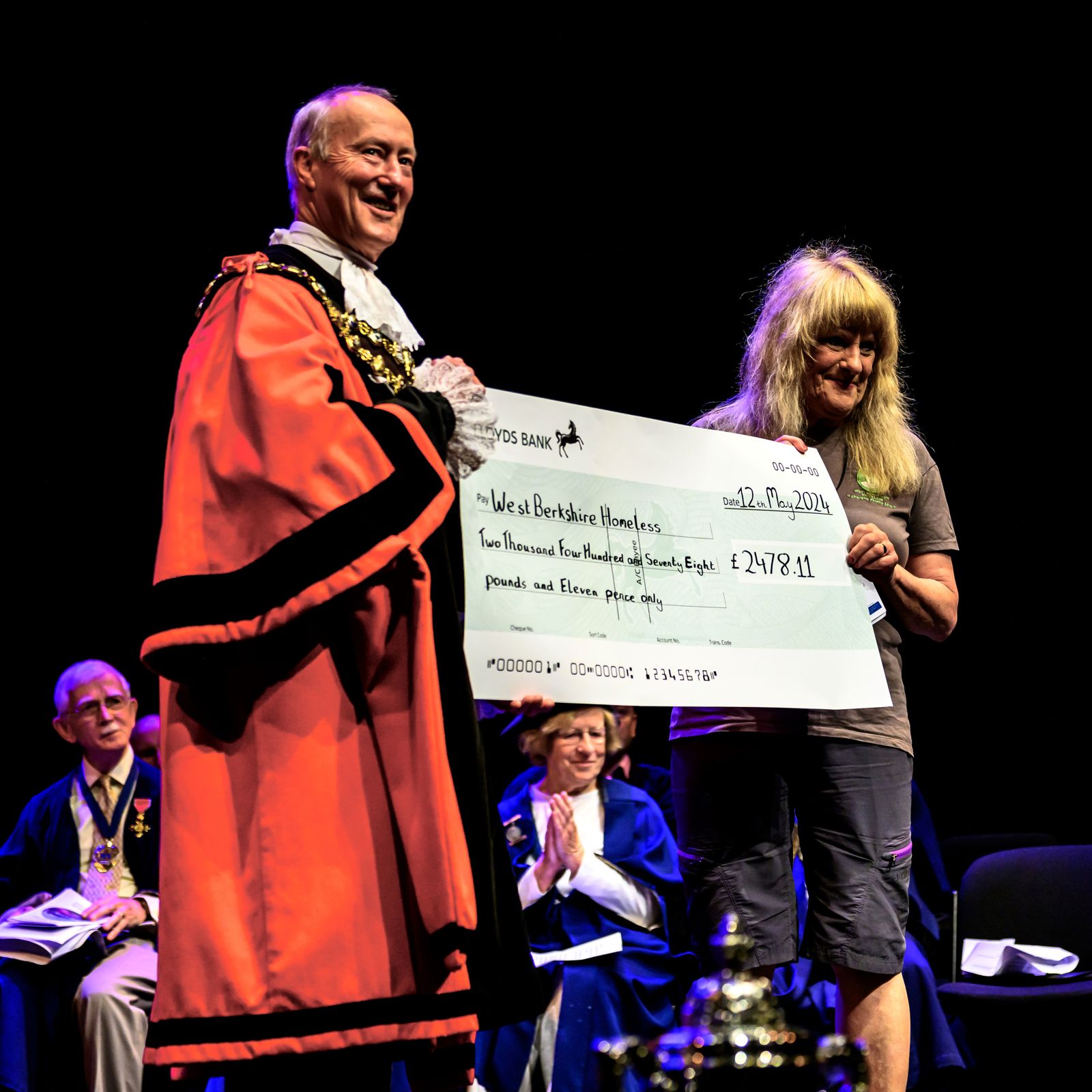 Cllr Nigel Foot & Erica Gassor, West Berkshire Homeless