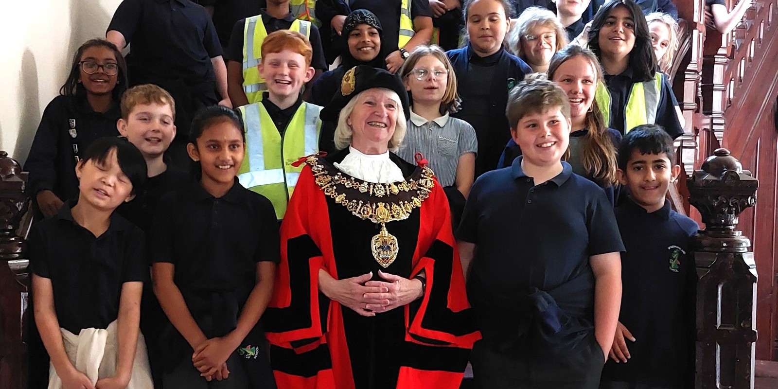 Speenhamland School At Local Democracy Week With The Mayor (1)