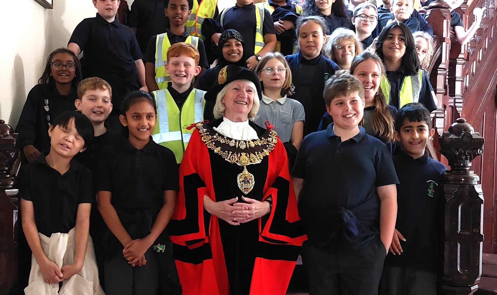Speenhamland School At Local Democracy Week With The Mayor (1)