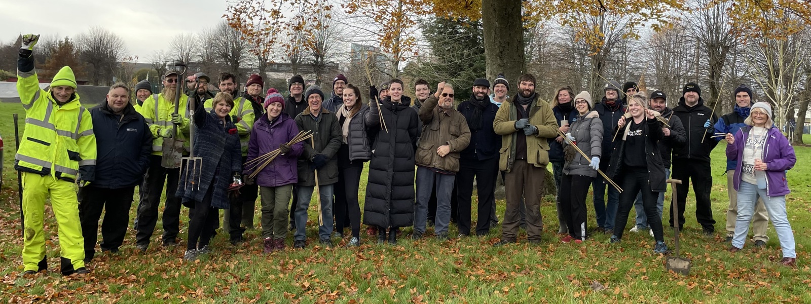 Victoria Park Hedgeline Planted By Stryker