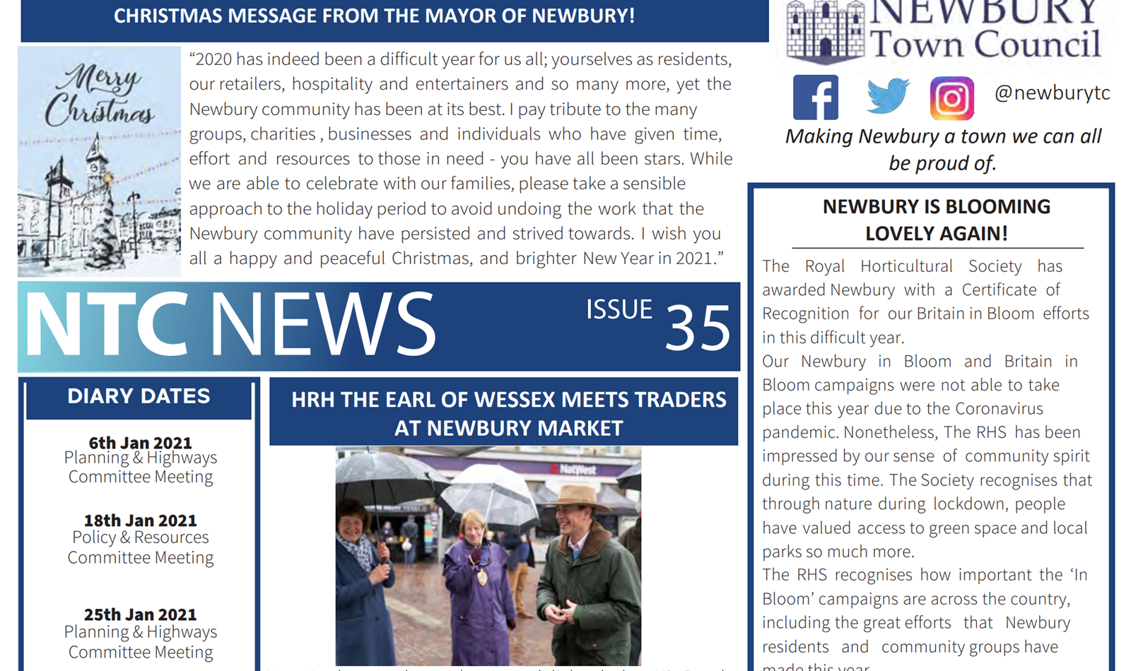 Dec Newsletter