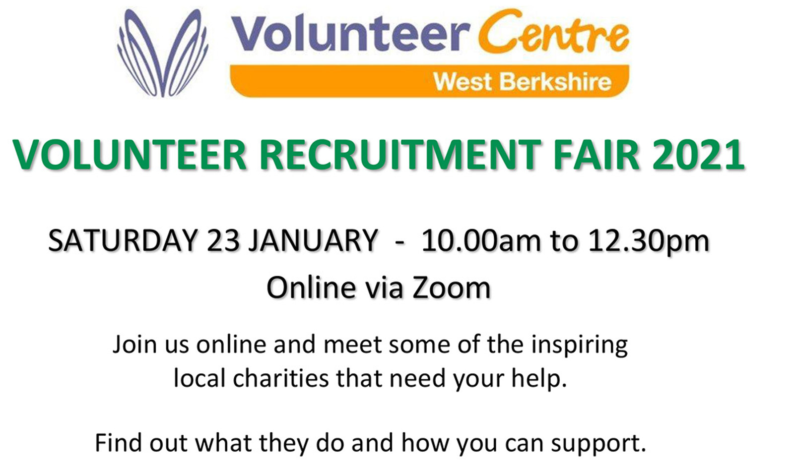 Volunteer Fair A4 Poster
