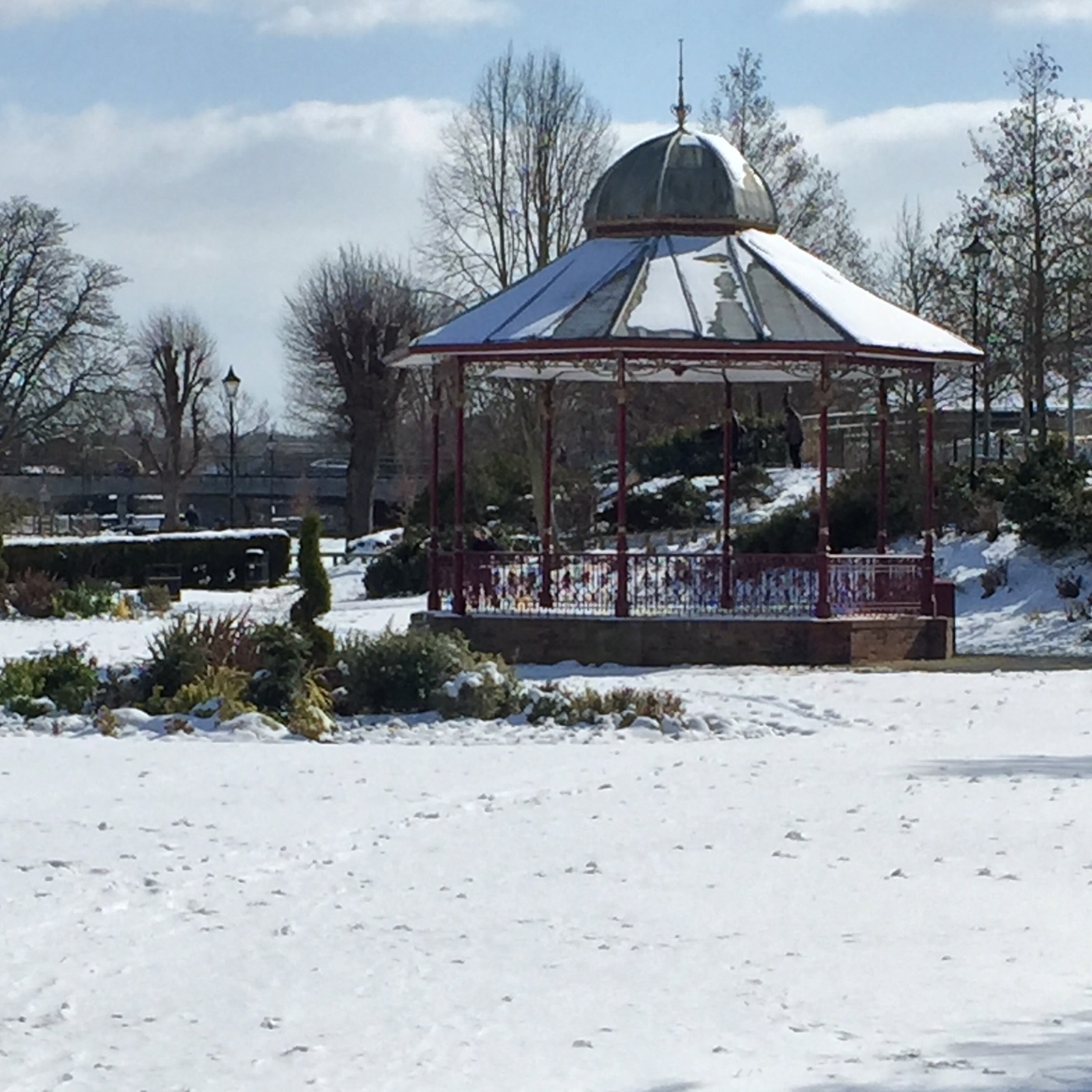 VP Bandstand In The Snow 1